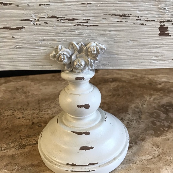 White Picture Stand/ Holder for 4x6 - Picture 2 of 6